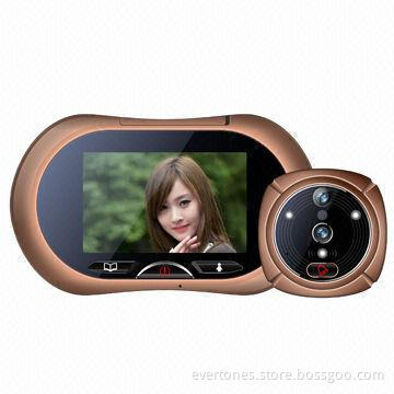 3.7-inch TFT LCD Digital Peephol Viewer with Motion Detection and Night Vision